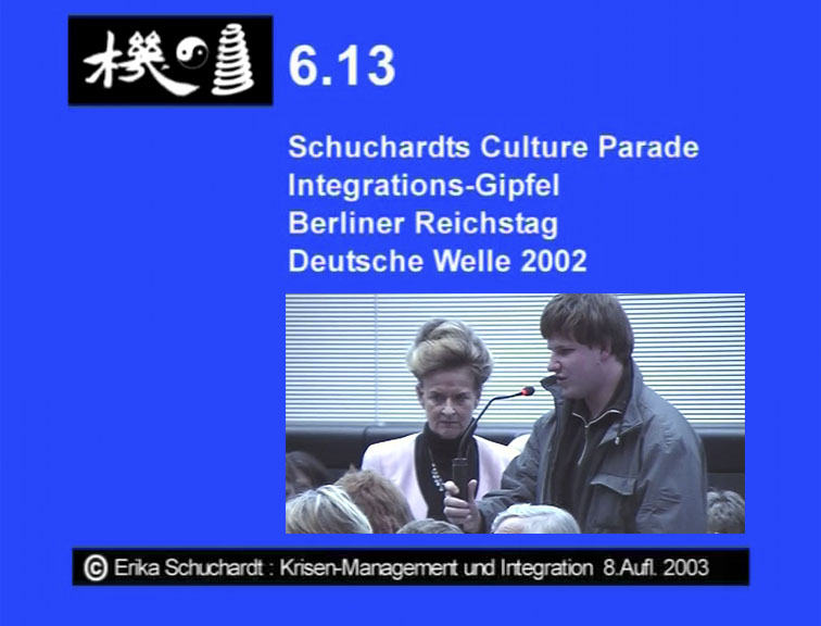 KMI 16 - Schuchardts Culture Parade Integrations-Gipfel im Berliner Reichstag DW 2002