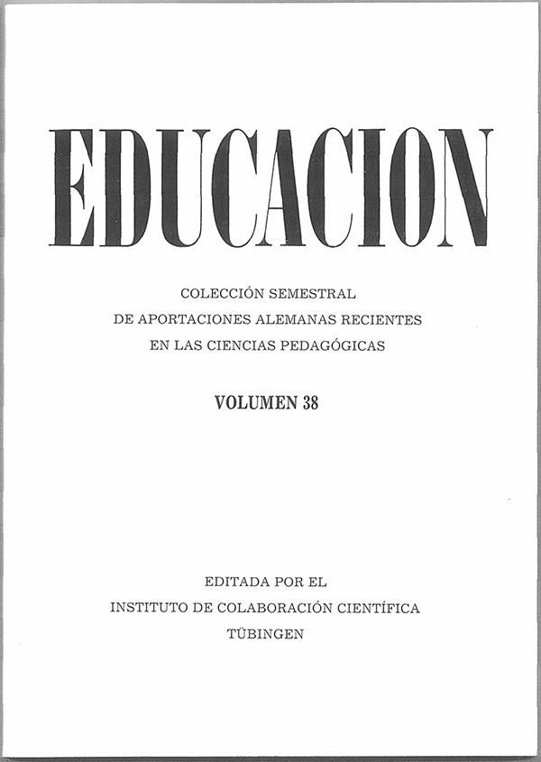 B11 Educacion VOL 38 span Titel